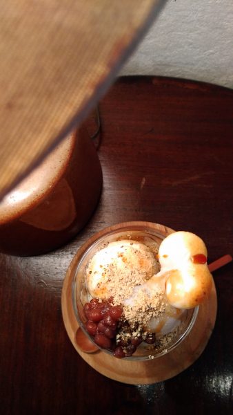 お待たせしました!お米と醤油のパフェ
